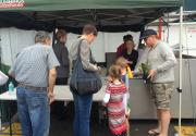 Sausage sizzle at Bunnings