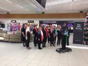 Christmas Singing at the Airport 2016