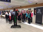 Christmas Singing at the Airport 2016
